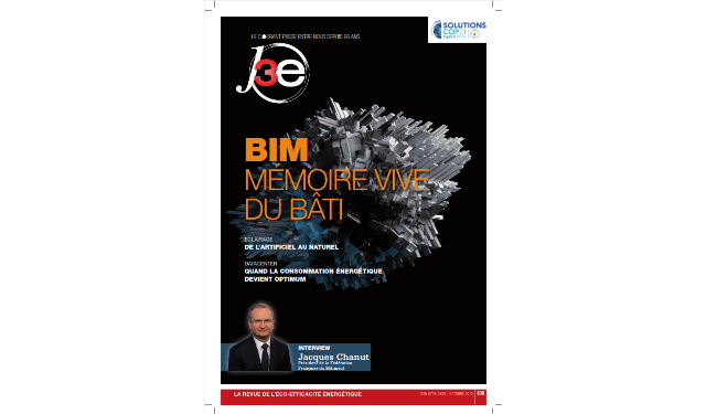 Magazine j3e n°838 - BIM, MEMOIRE VIVE DU BÂTI